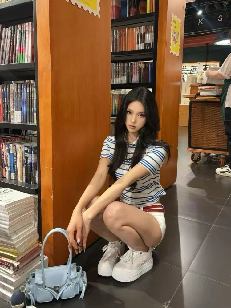 Винтажные базовые женские рубашки - Фотография_4