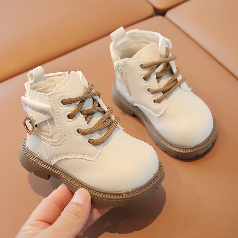 Детская обувь, теплая хлопковая плюшевая детская обувь - Фотография_3