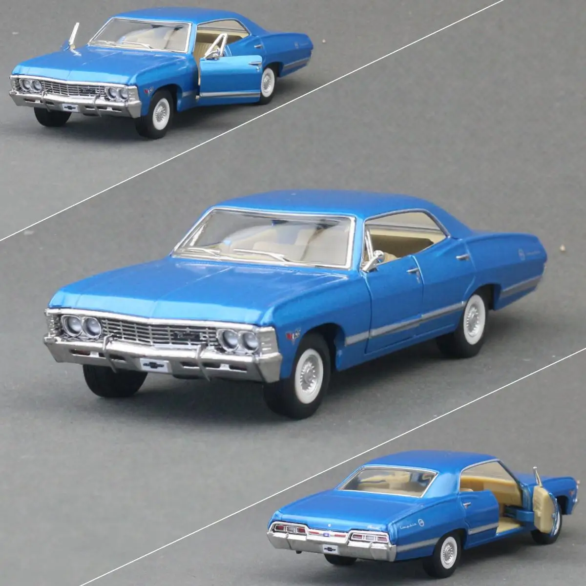 Kinsmart модель игрушечного автомобиля 1/43 chevrolet impala 1967 - Фотография_5