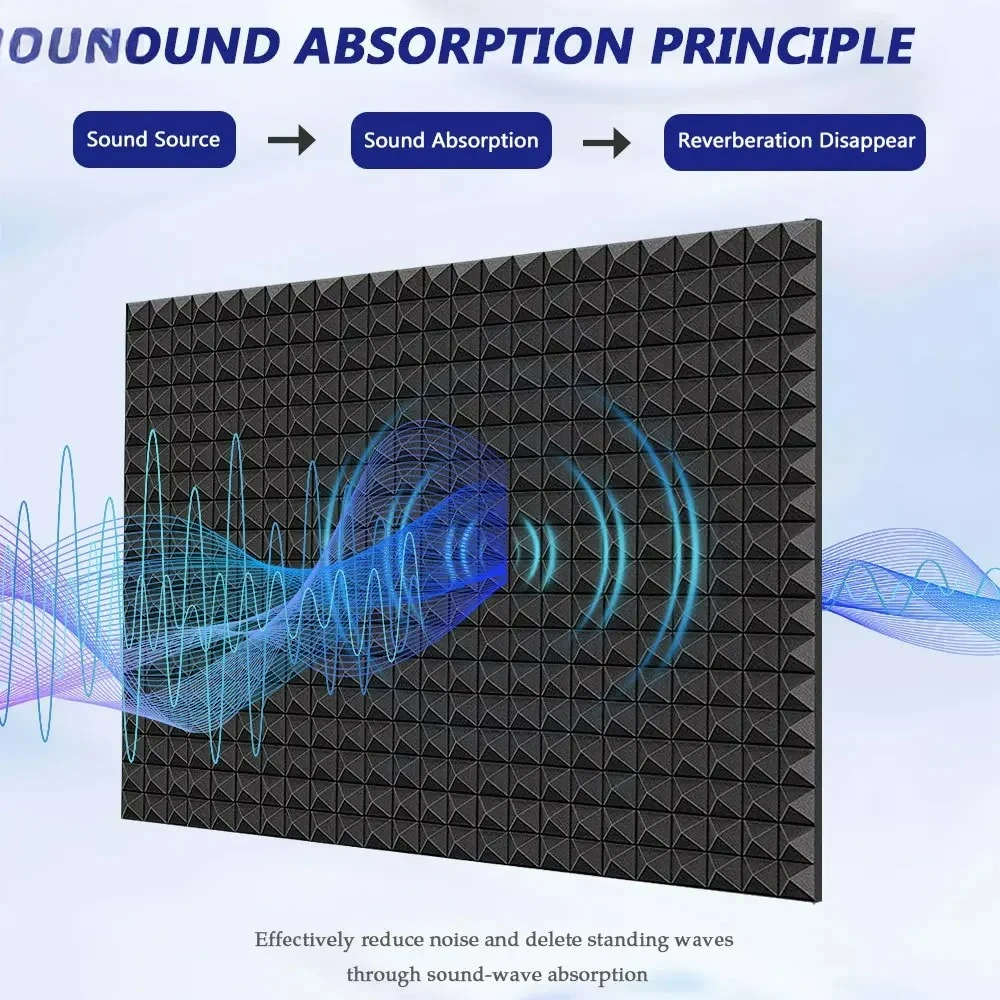 24черные 30x30x5 см пирамида - Фотография_2