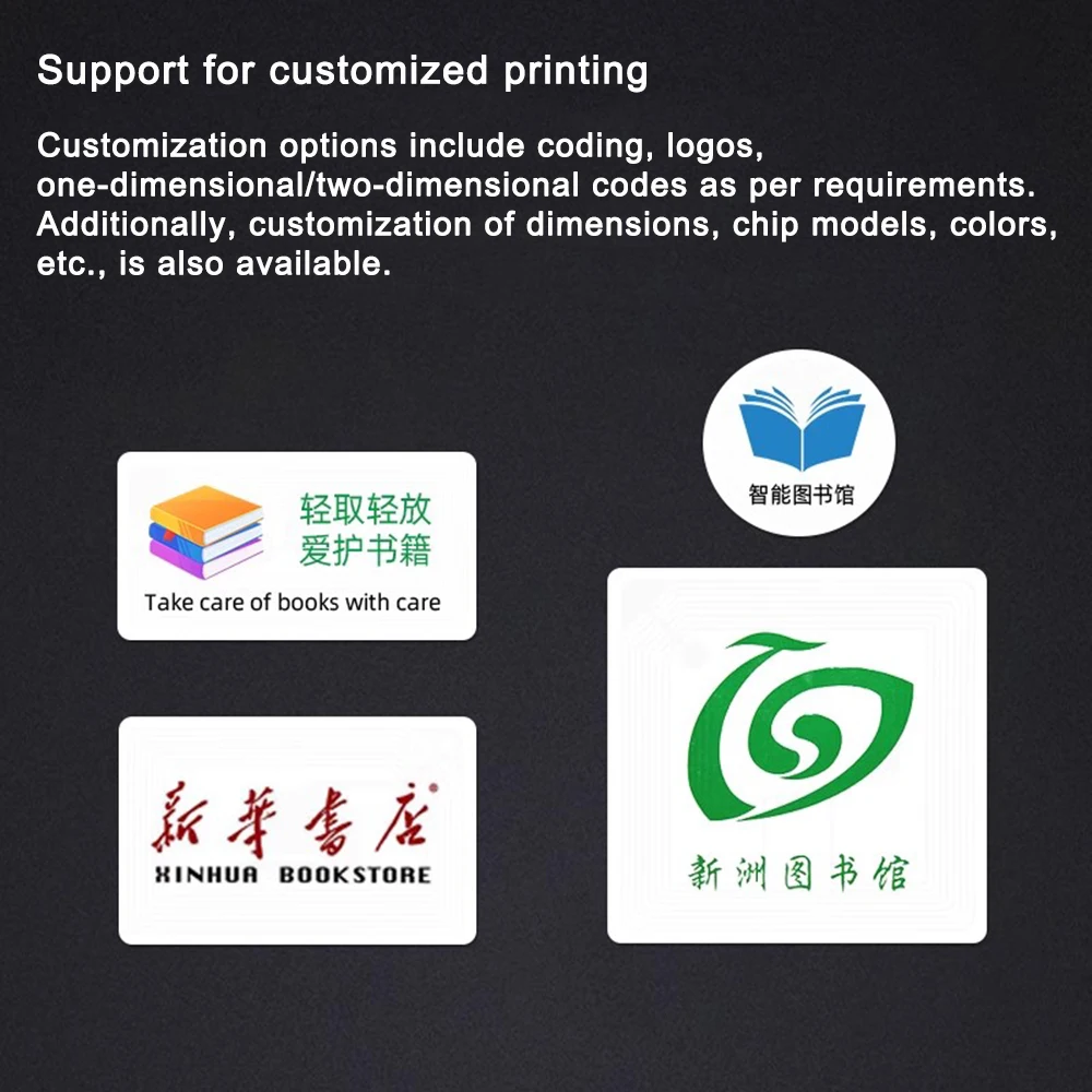 Rfid hf-метка i code slix chip смарт-теги книжная этикетка nfc-наклейка 13 - Фотография_4