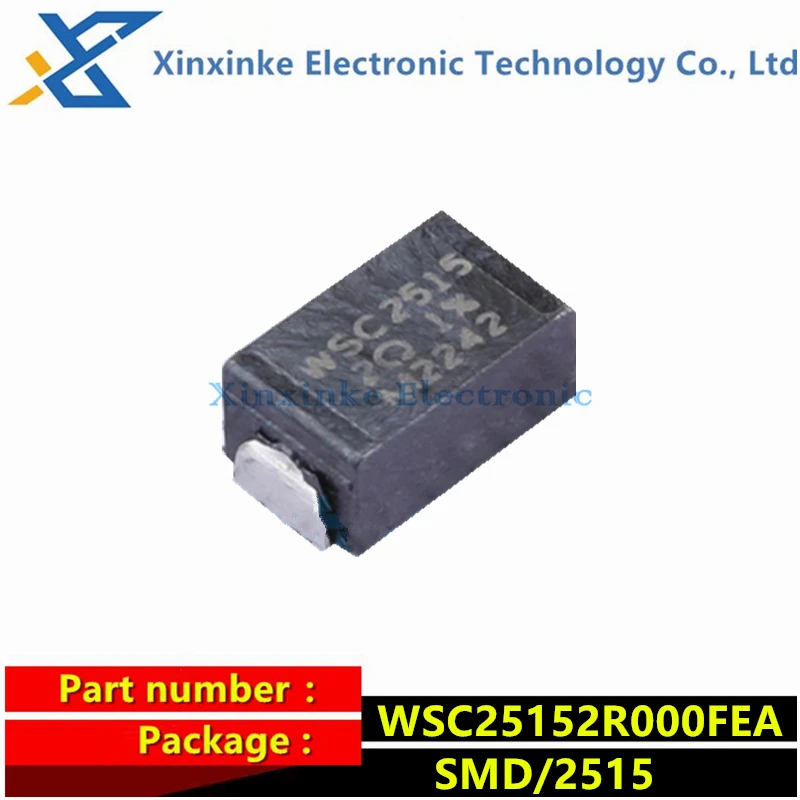 Wsc25152r000fea wsc2515 2ω 1% 1