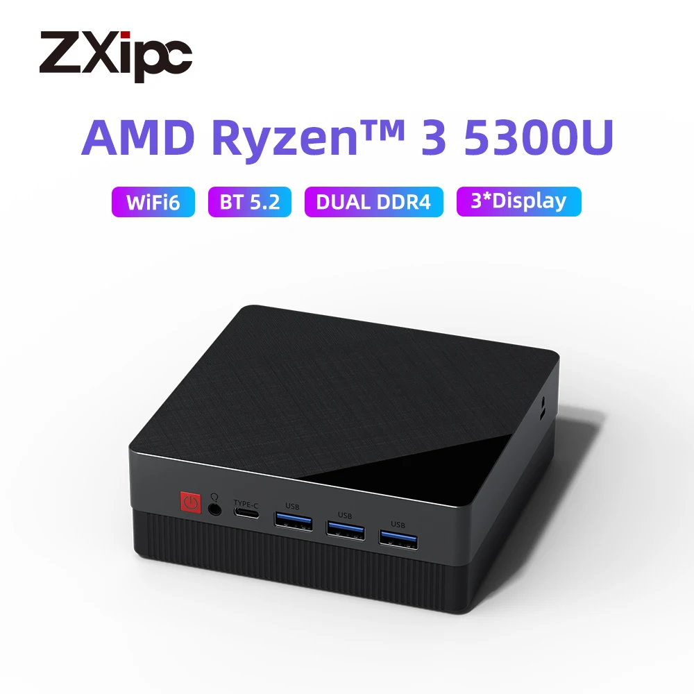 Zxipc amd ryzen5 4500u 5300u 5400u