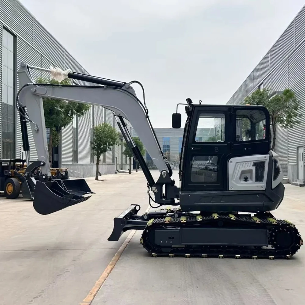 Новый 6,5-тонный мини-экскаватор kubota с двигателем - Фотография_2