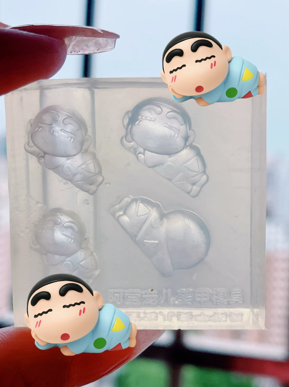 Японская кавайная аниме 3d акриловая форма для дизайна ногтей - Фотография_2