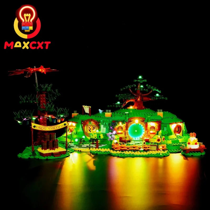 Набор светодиодных фонарей maxcxt для lego 10354