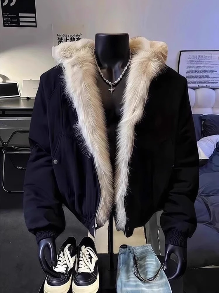 Короткие мужские куртки с воротником - Фотография_3