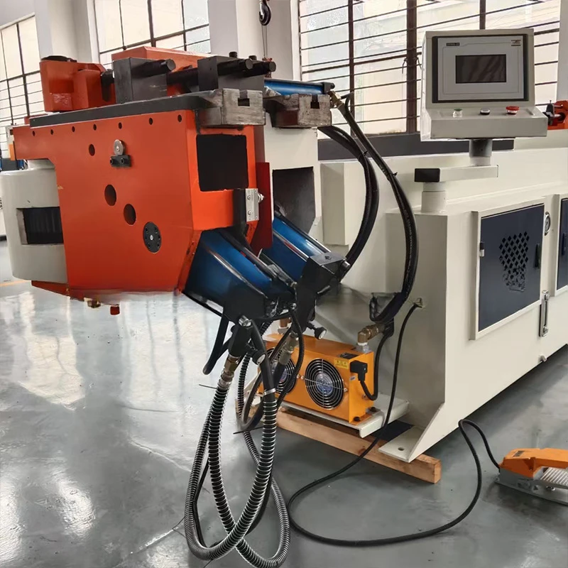 Полуавтоматические трехмерные фитинги dw63nc с чпу - Фотография_3