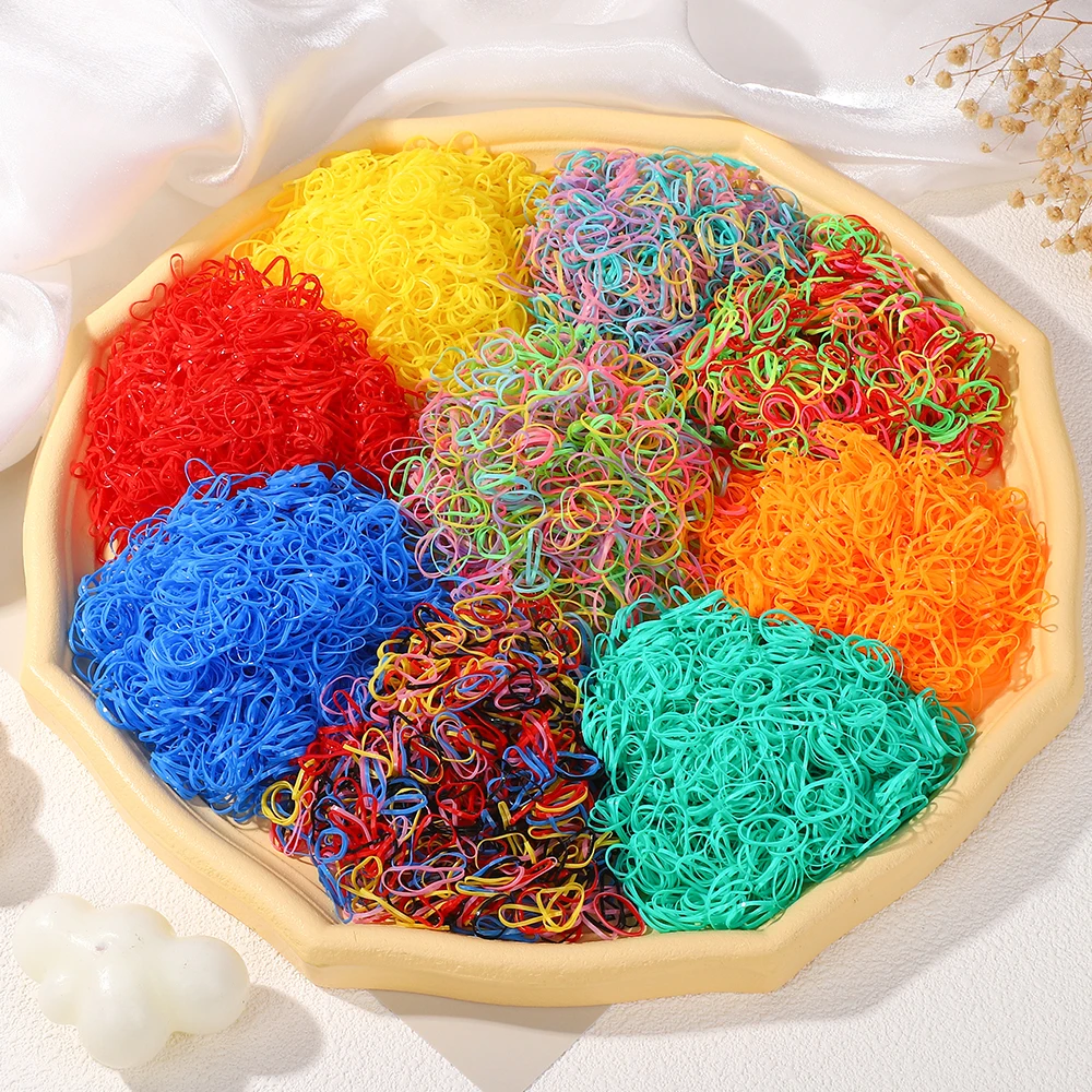 Красочные одноразовые резинки для девочек - Фотография_6