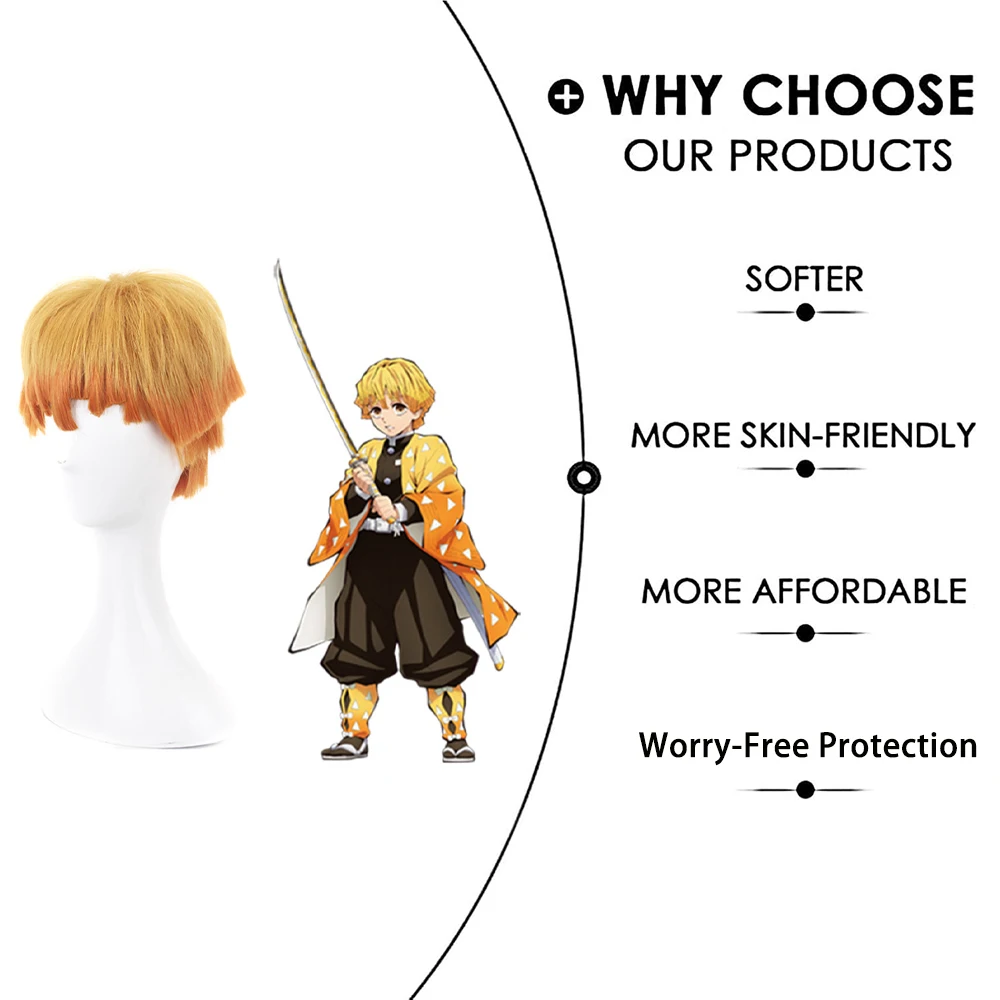 Высококачественный аниме demon slayer zenitsu agatsuma - Фотография_4