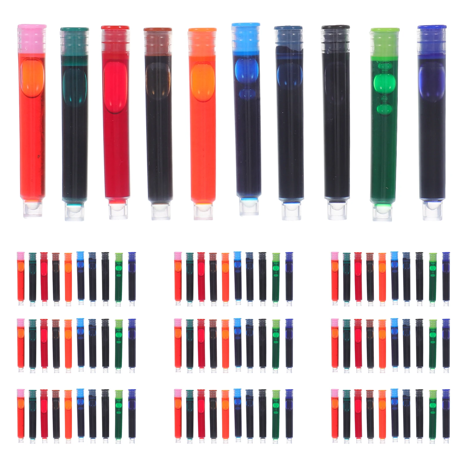 10 коробок, сменные стержни для перьевой ручки