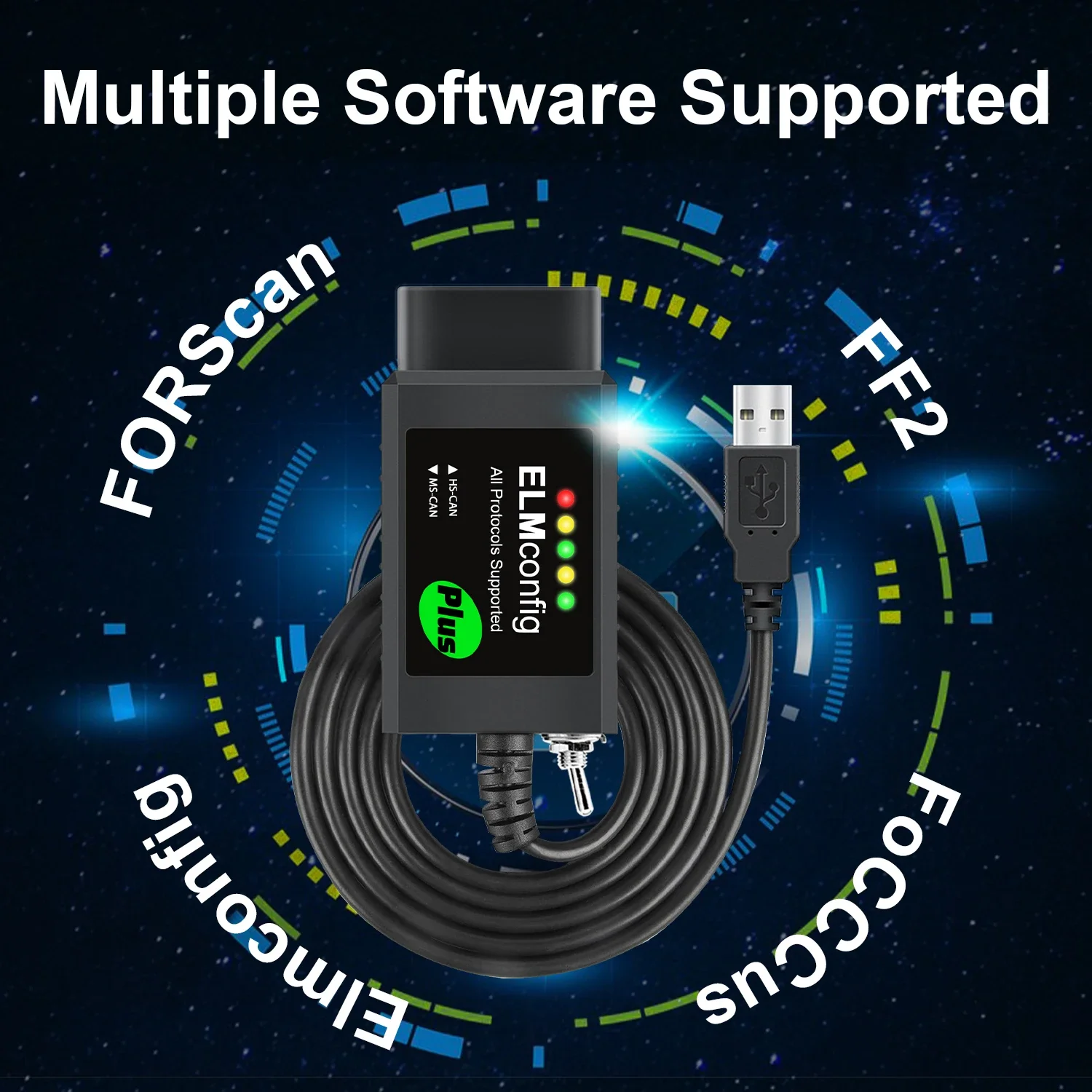 Для ford forscan usb obd2 elm327 v1 - Фотография_2