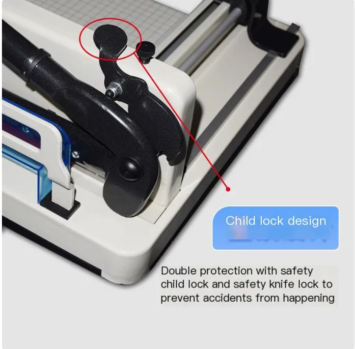 Сверхмощный ручной резак для бумаги - Фотография_6