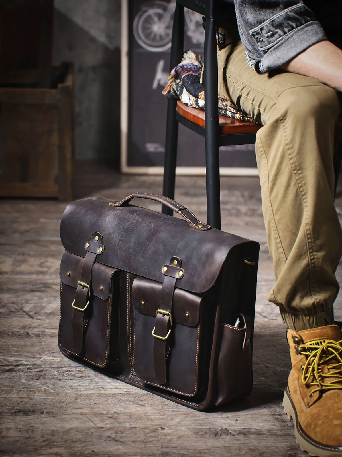 Pndme винтажный деловой мужской - Фотография_4