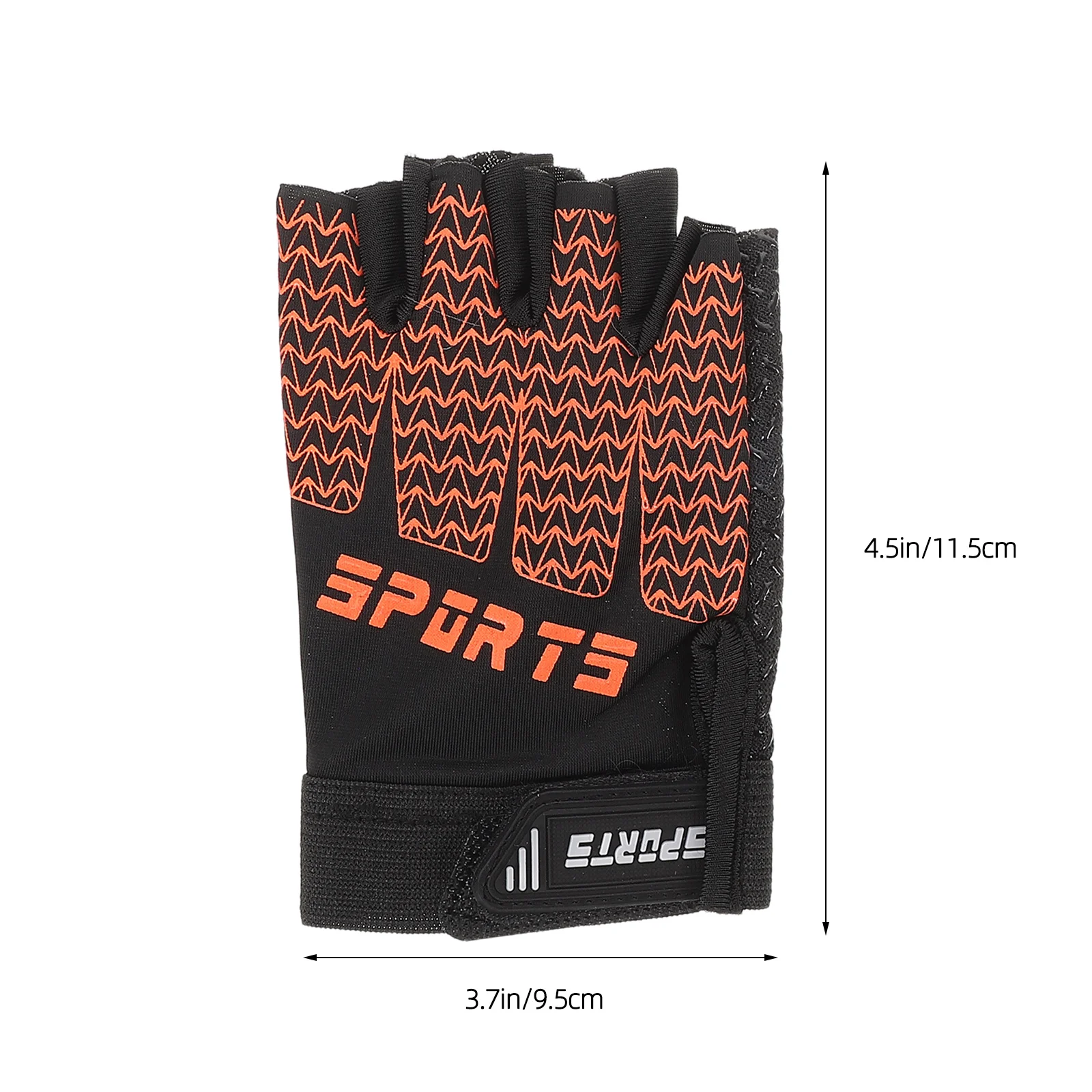 1 пара велосипедных перчаток с половиной пальца - Фотография_3