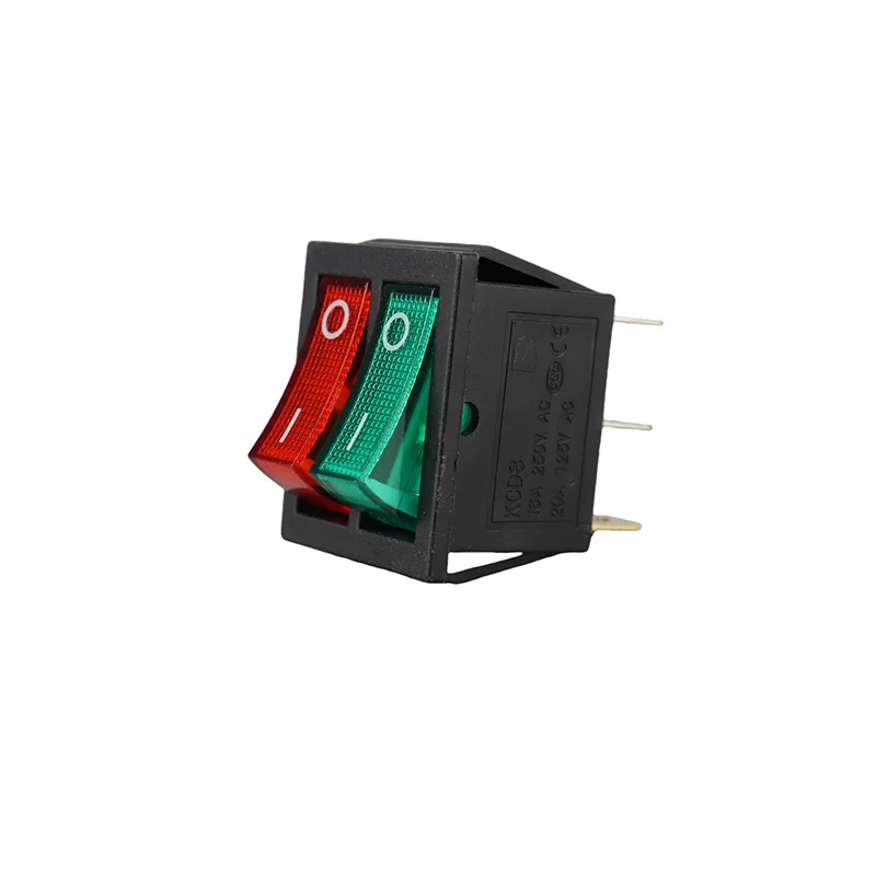 Kcd8 6pin 16a 250 в 20a 125 в двойной - Фотография_3