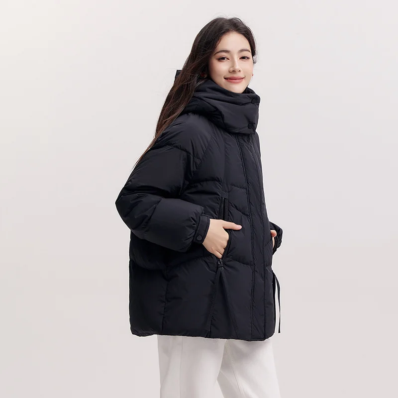Semir пуховик средней длины женский - Фотография_5