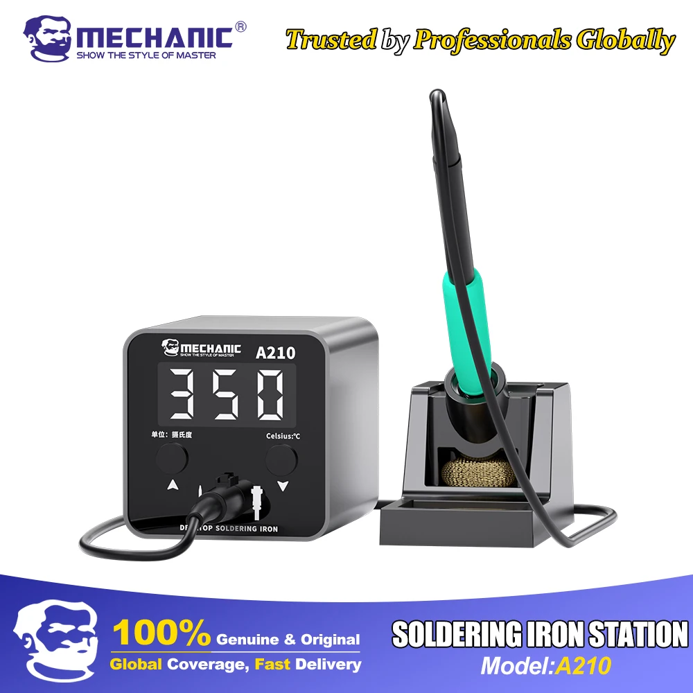 Mechanic цифровая паяльная станция с lcd дисплеем