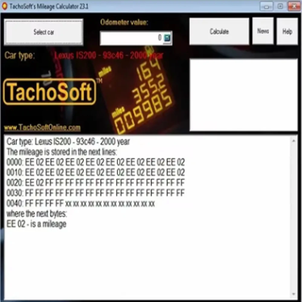 Горячий! калькулятор пробега tachosoft - Фотография_6