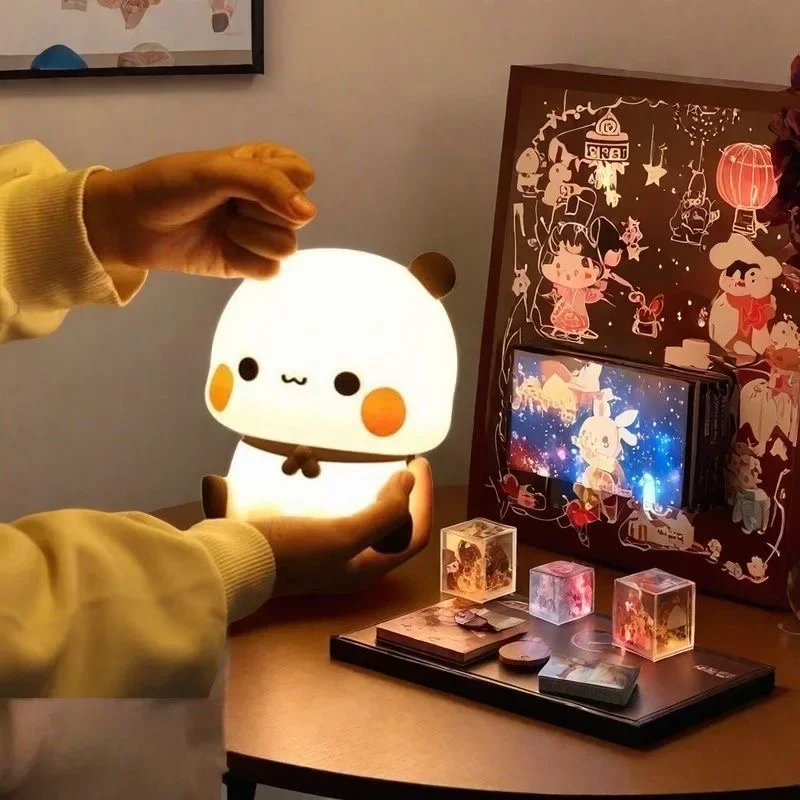 Светодиодный ночник panda pat bubu and dudu с милыми животными