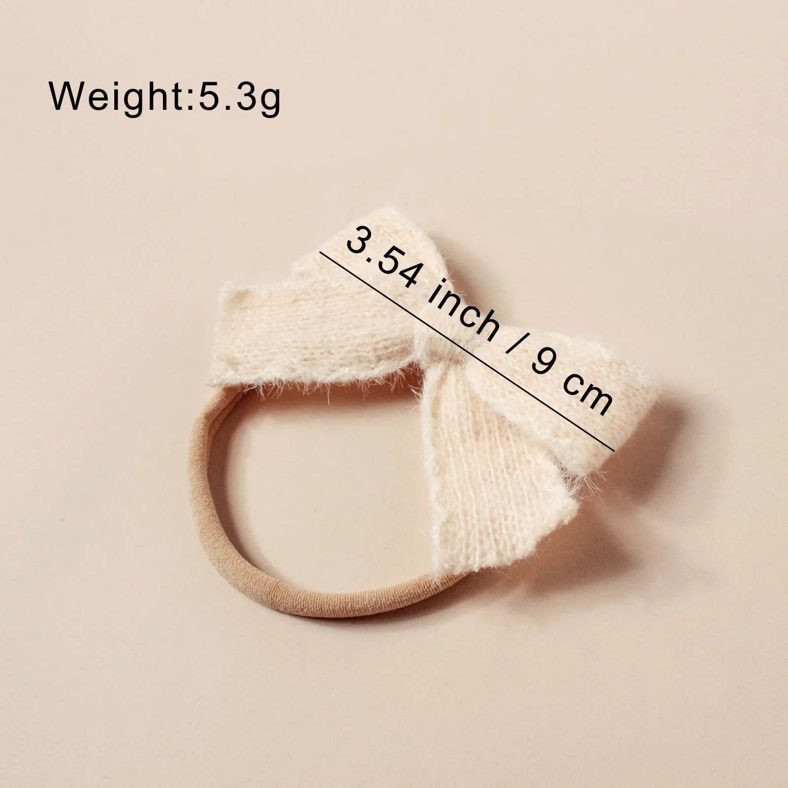 Детская повязка на голову с бантом для девочек - Фотография_2