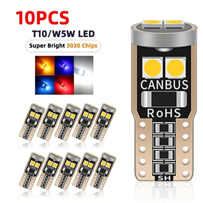 T10 w5w 6smd 3030 супер яркий светодиодный