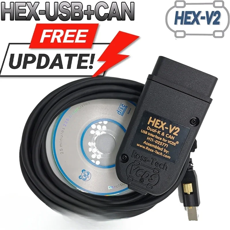 Vcds 25,3 vag сканер кабель инструмента - Фотография_3