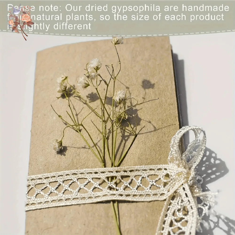 Мини-сушеные детские цветы для рукоделия из смолы - Фотография_4