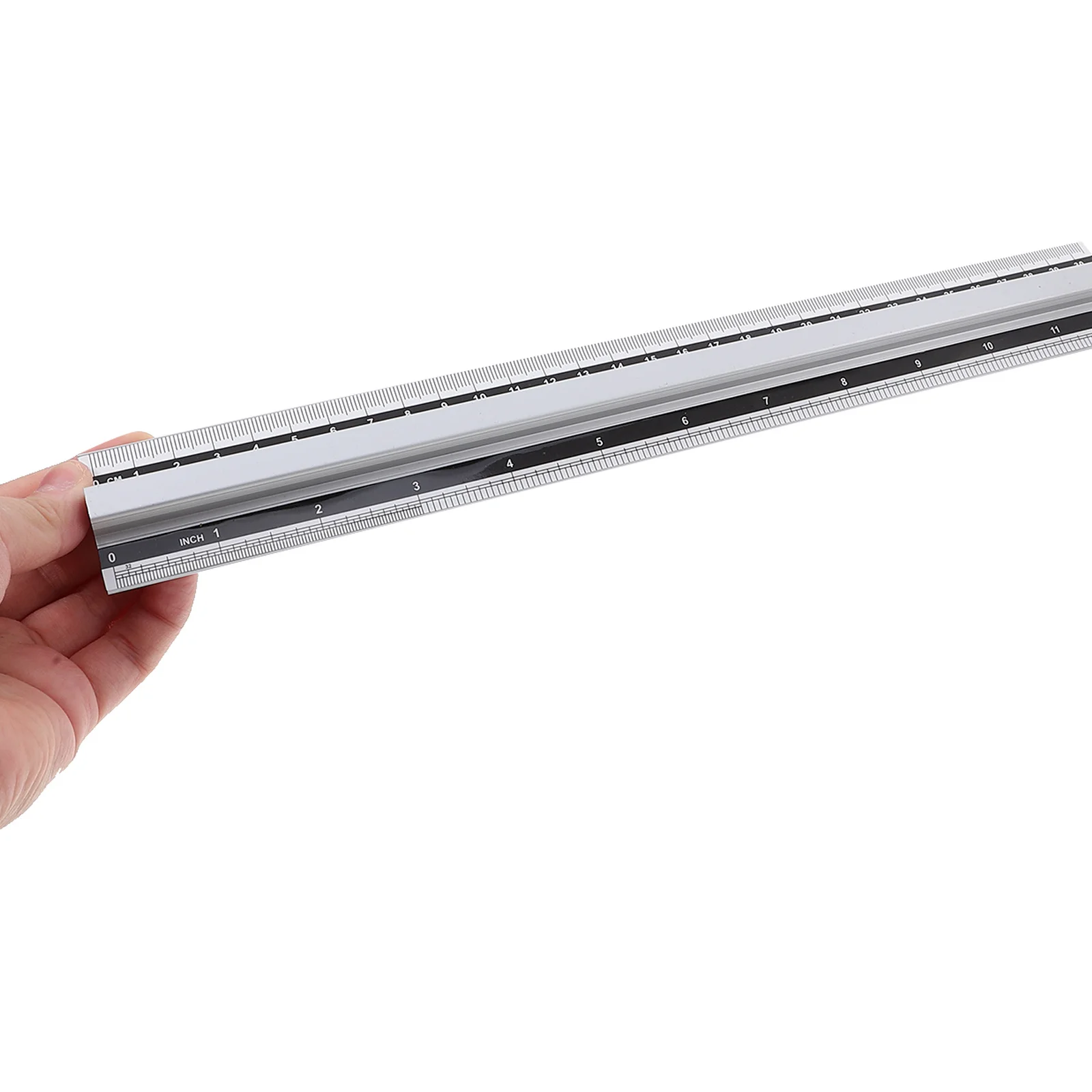 Линейка 30 см, профессиональный рисунок с прямым краем для студентов - Фотография_6