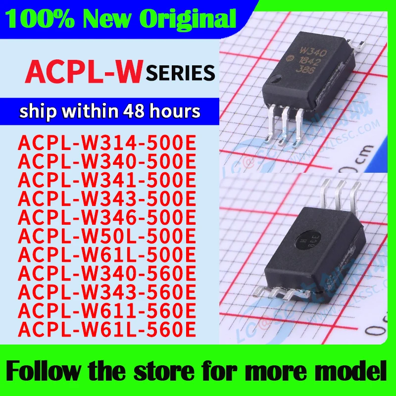 Acpl-w314-500e acpl-w340-500e acpl-w341-500e