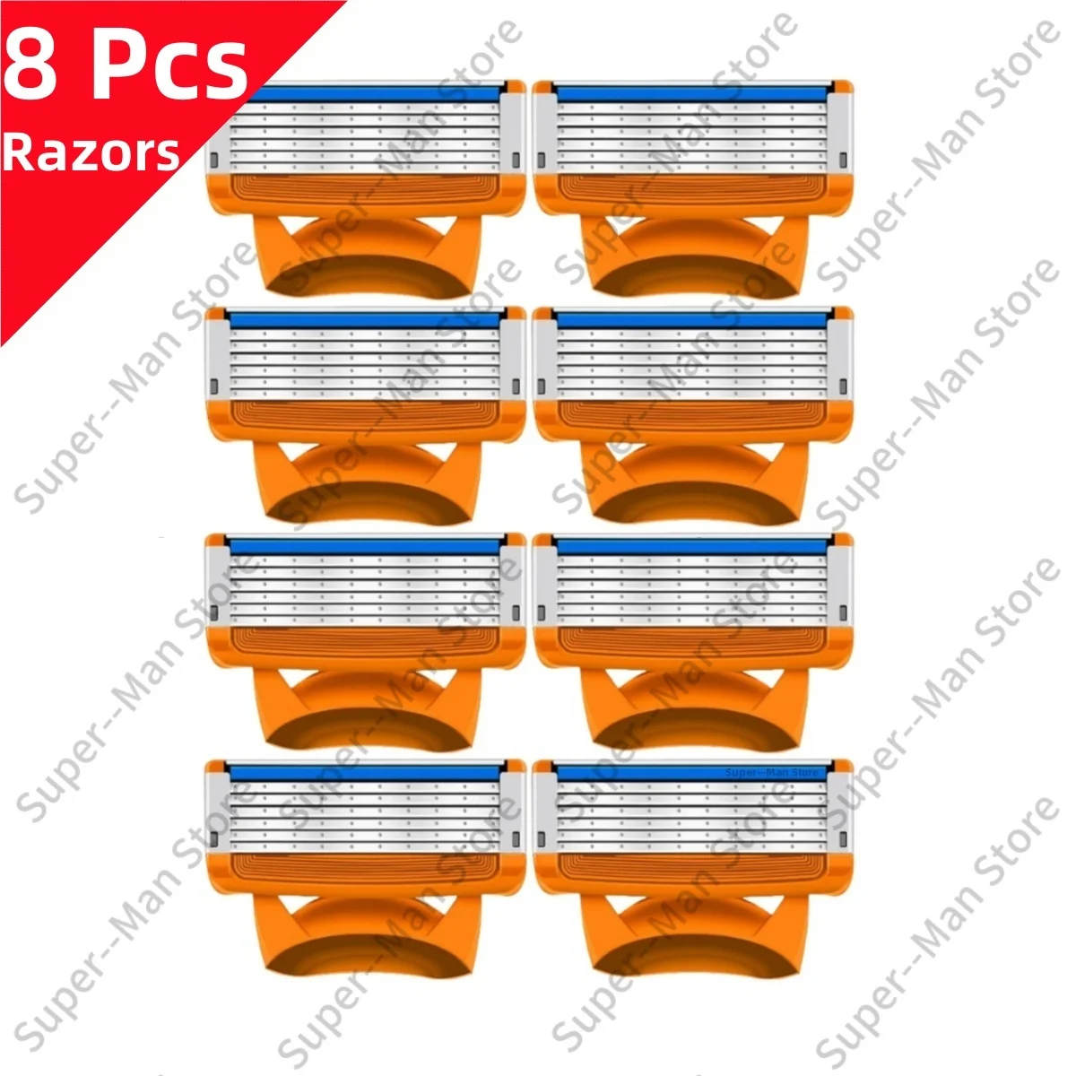 Серия fusion новые 5-слойные лезвия для бритвы - Фотография_5