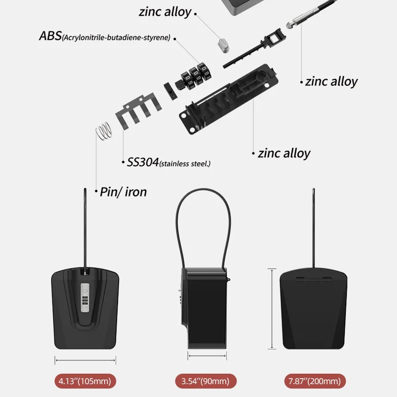 Портативный цветной пляжный сейф для лета - Фотография_3