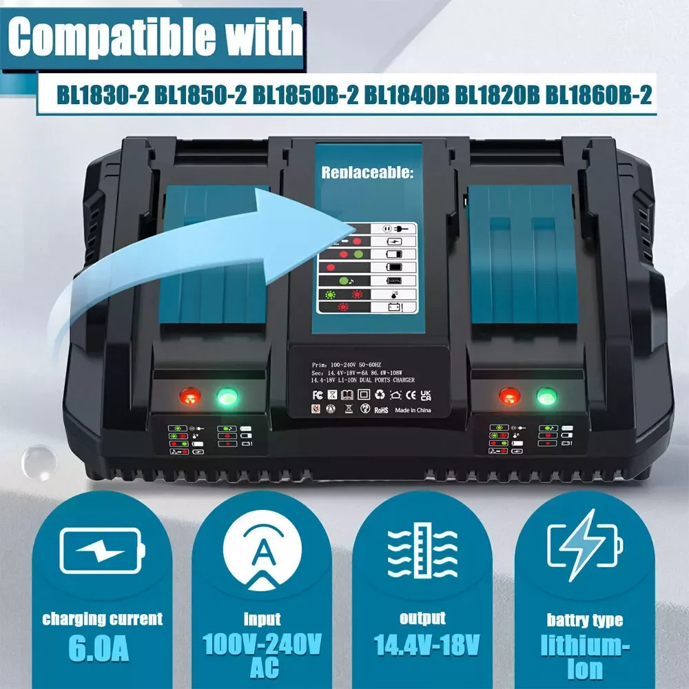 Для makita bl1830 18 в 6 - Фотография_4