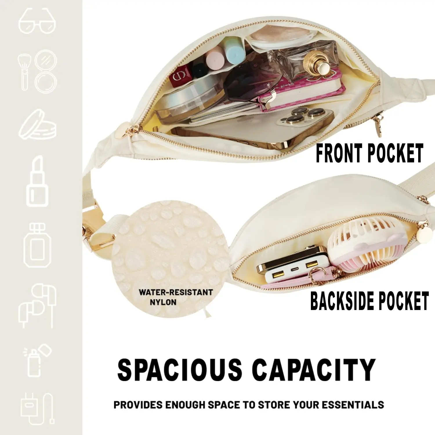 Поясная сумка нейлоновая поясная - Фотография_4