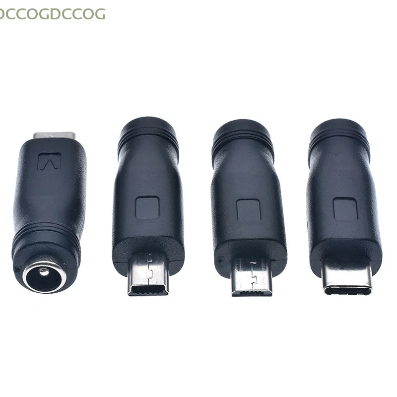 5,5x2,1 мм разъем питания адаптер usb c к dc 5 - Фотография_2