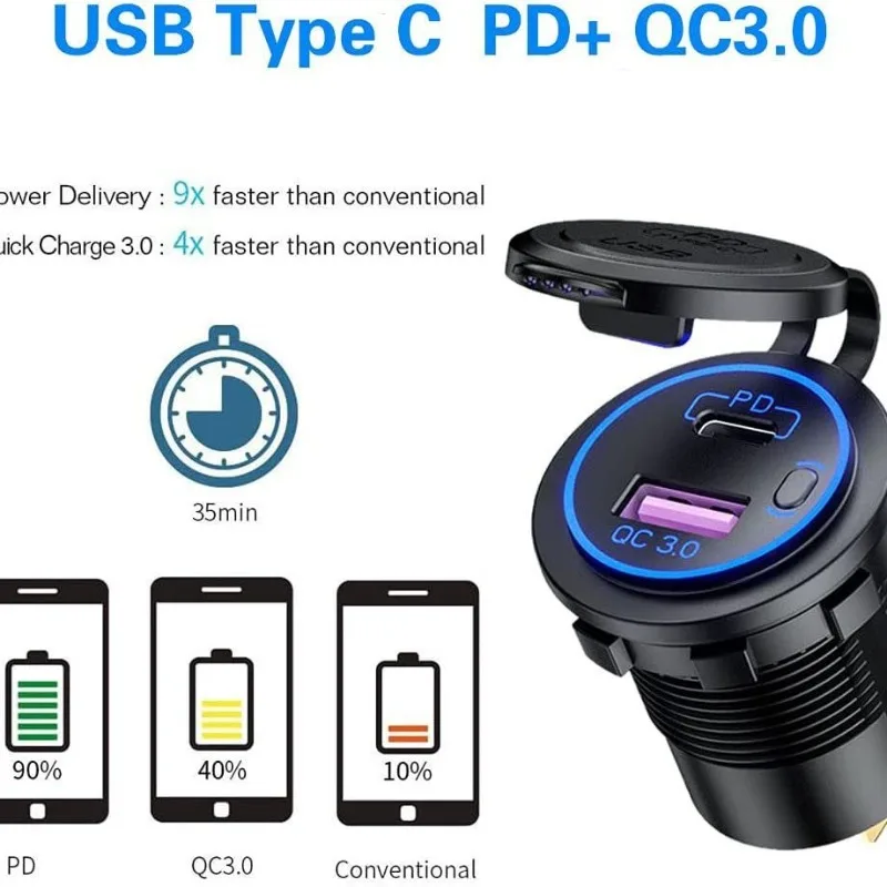 Универсальное автомобильное зарядное устройство для apple iphone - Фотография_4