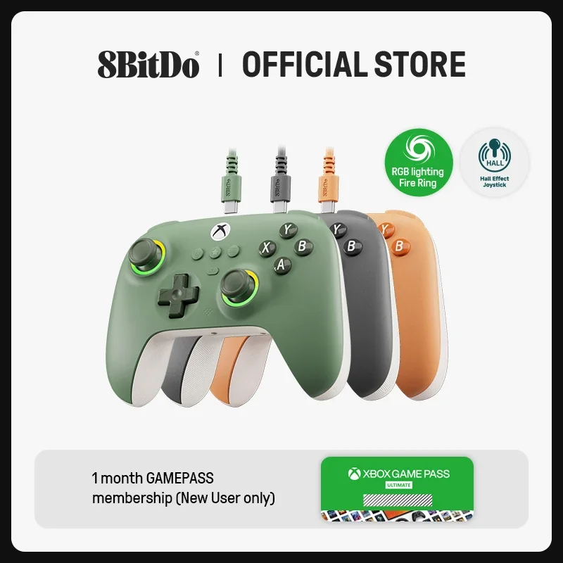 Проводной игровой контроллер 8bitdo ultimate c для xbox