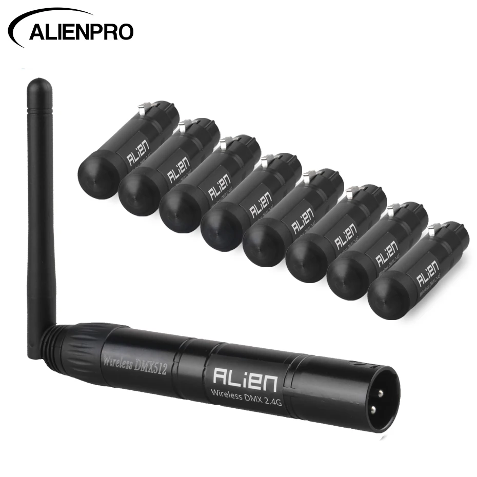 Alien 2,4g беспроводной dmx 512
