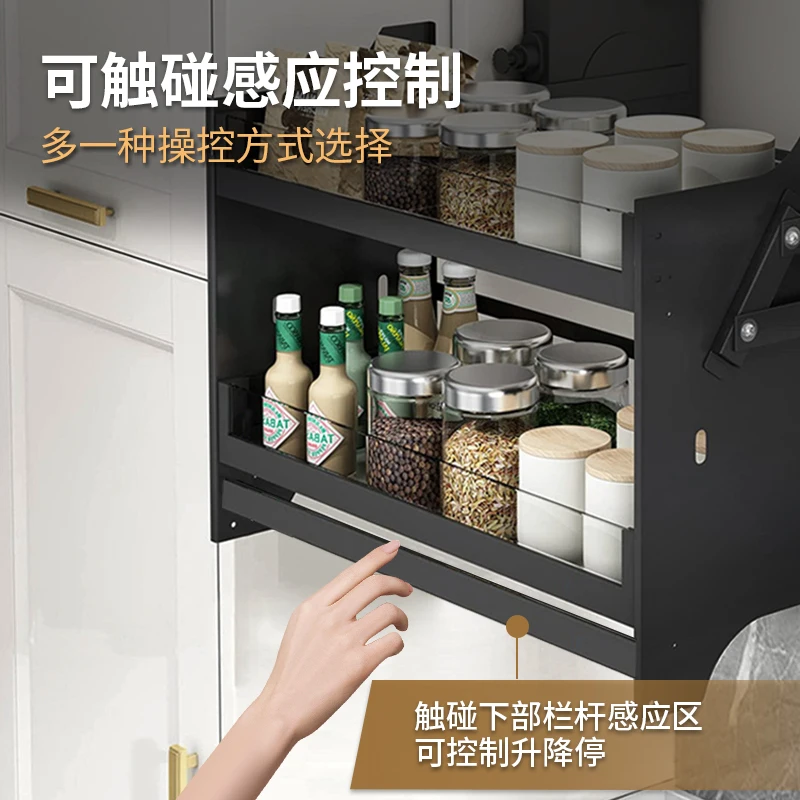 Кухонный интеллектуальный подвесной шкаф - Фотография_3