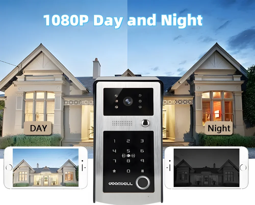 10-дюймовый tuya smart wi-fi видеодомофон - Фотография_5