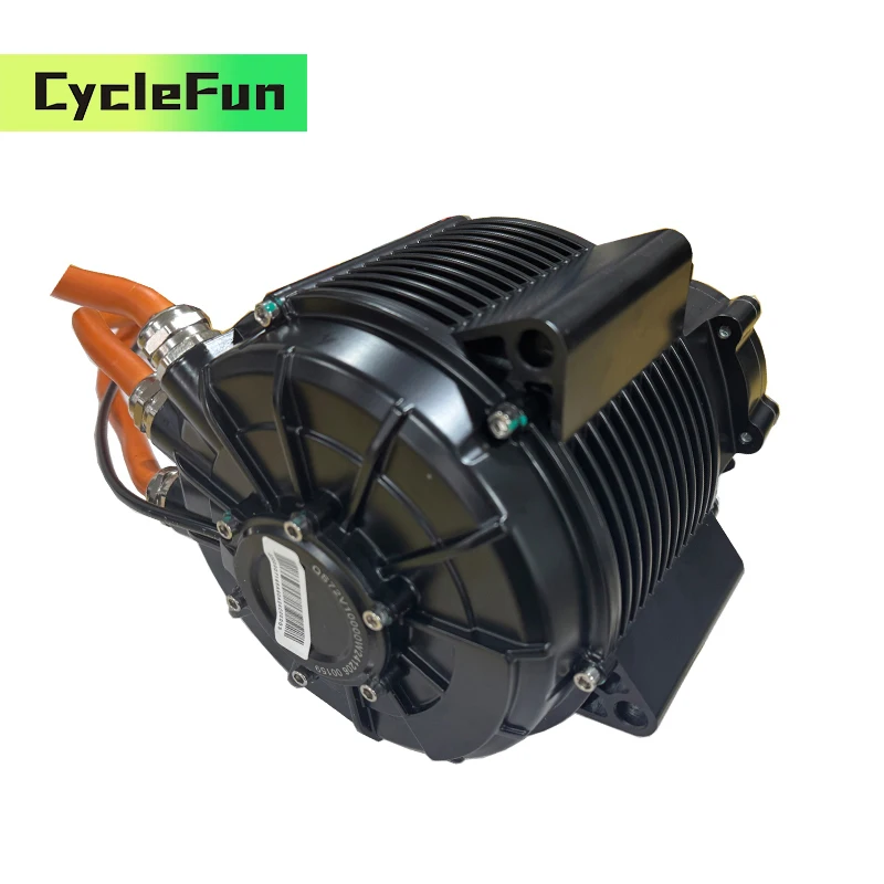 Qs165 60h 10kw v3 pmsm средний приводной двигатель с коробкой передач 1:2 - Фотография_5