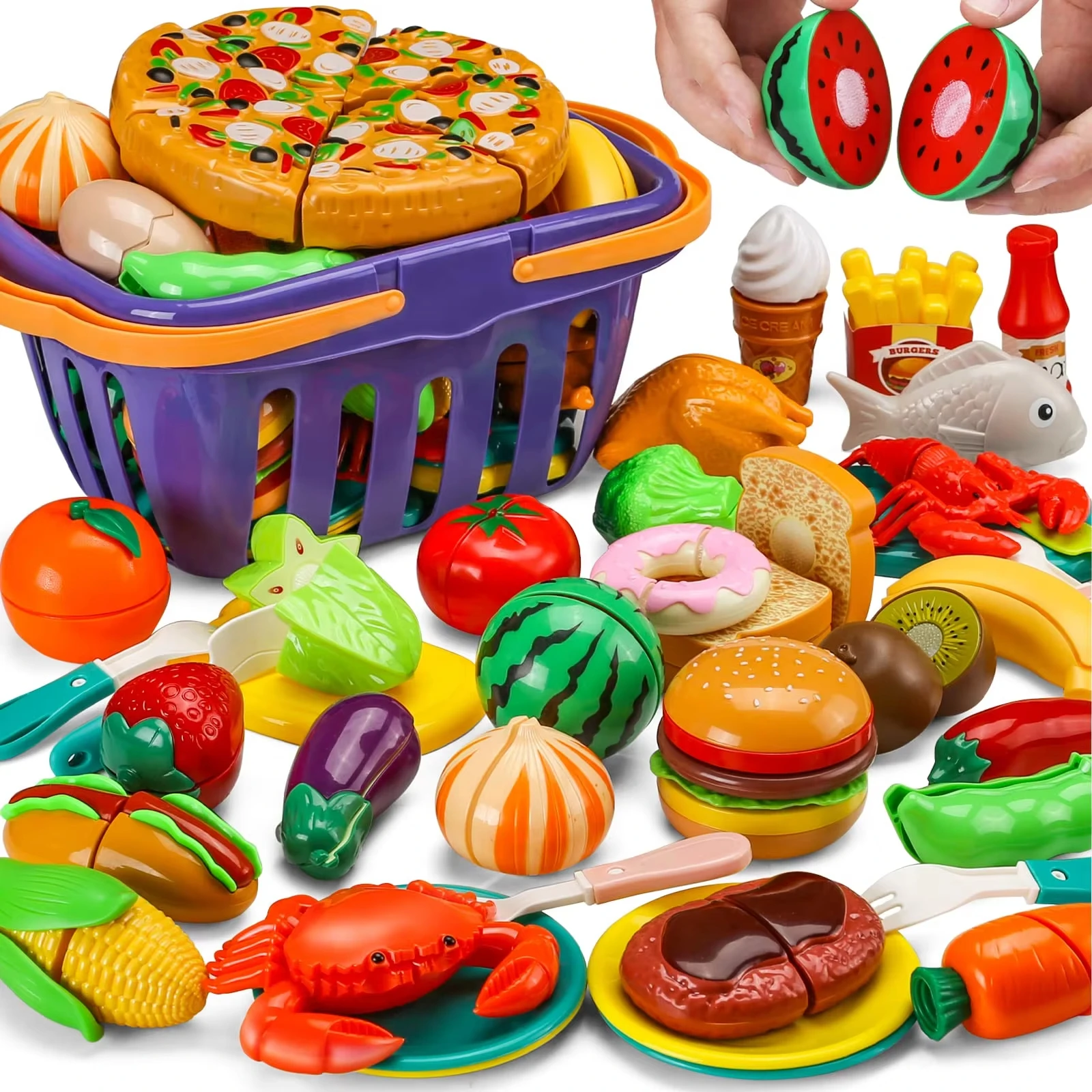 Детский набор кухонных игрушек для моделирования