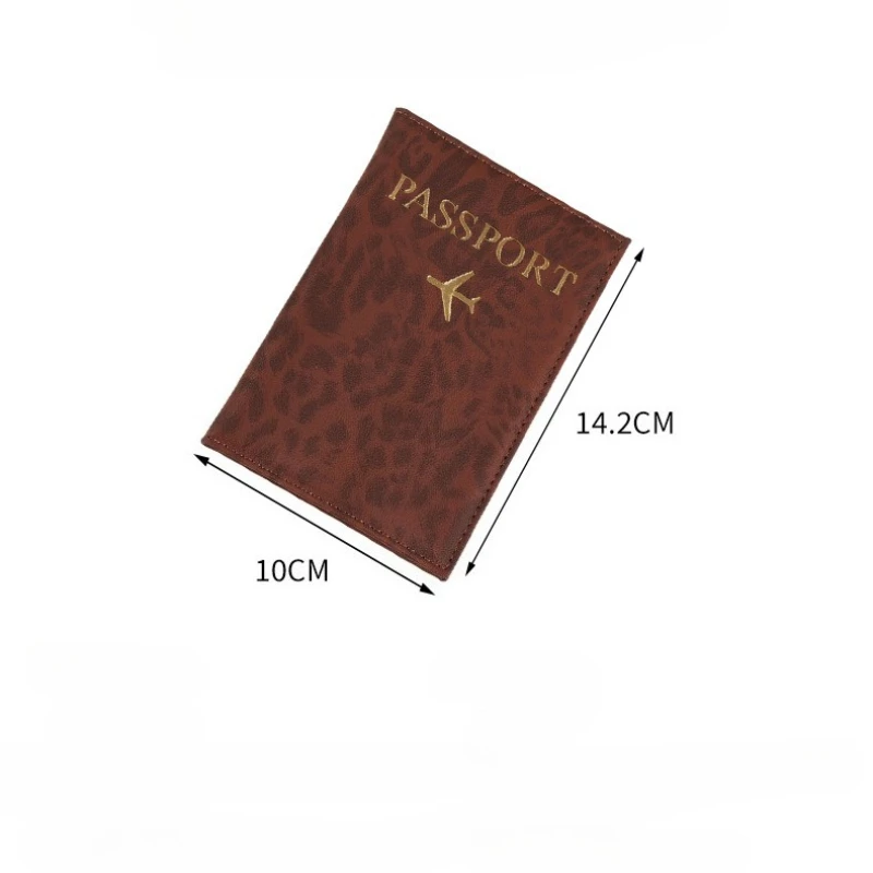 Новый цветной держатель для паспорта с буквенным принтом - Фотография_6