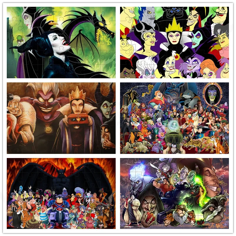 Пазл disney villain