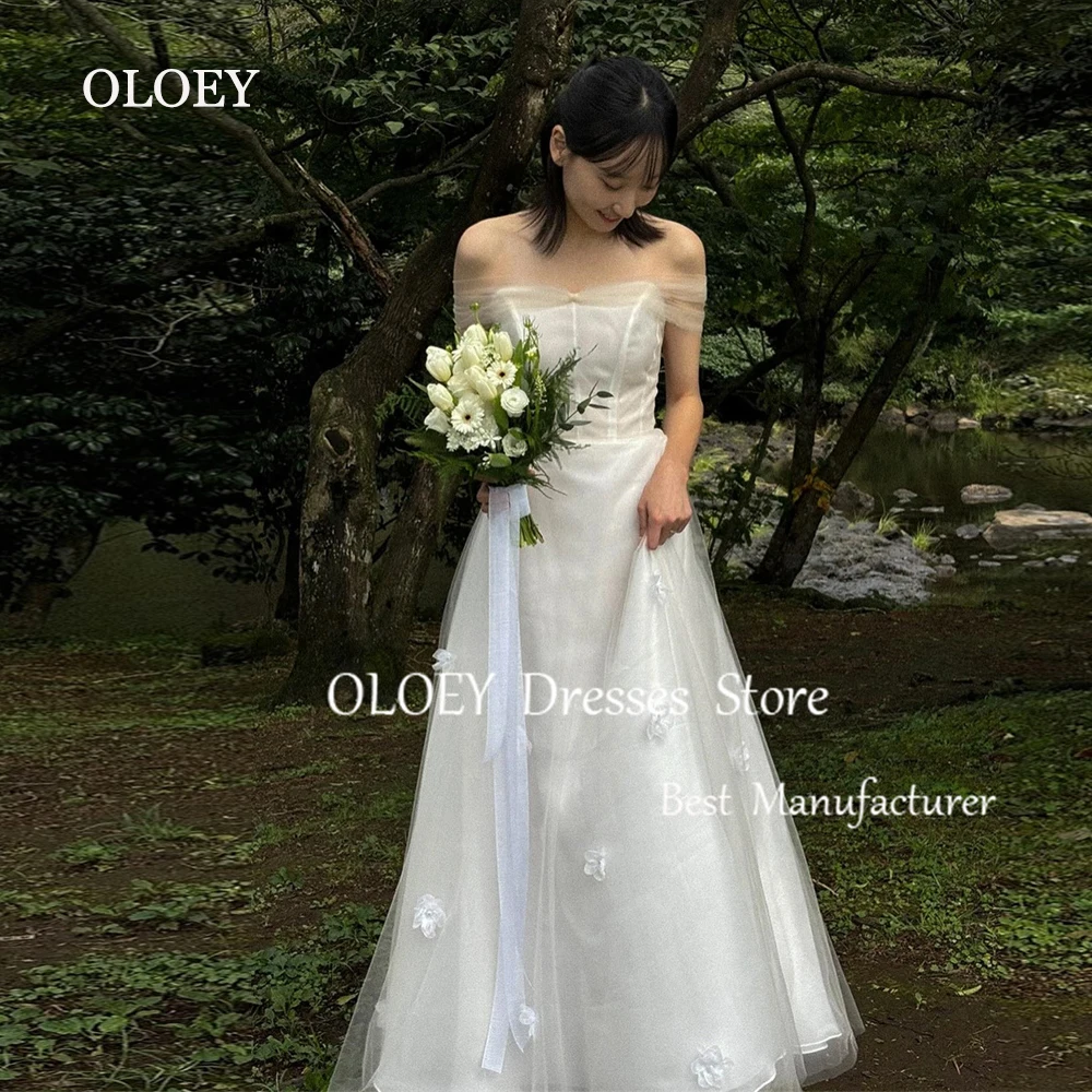 New ivory wedding dress korea photoshoot