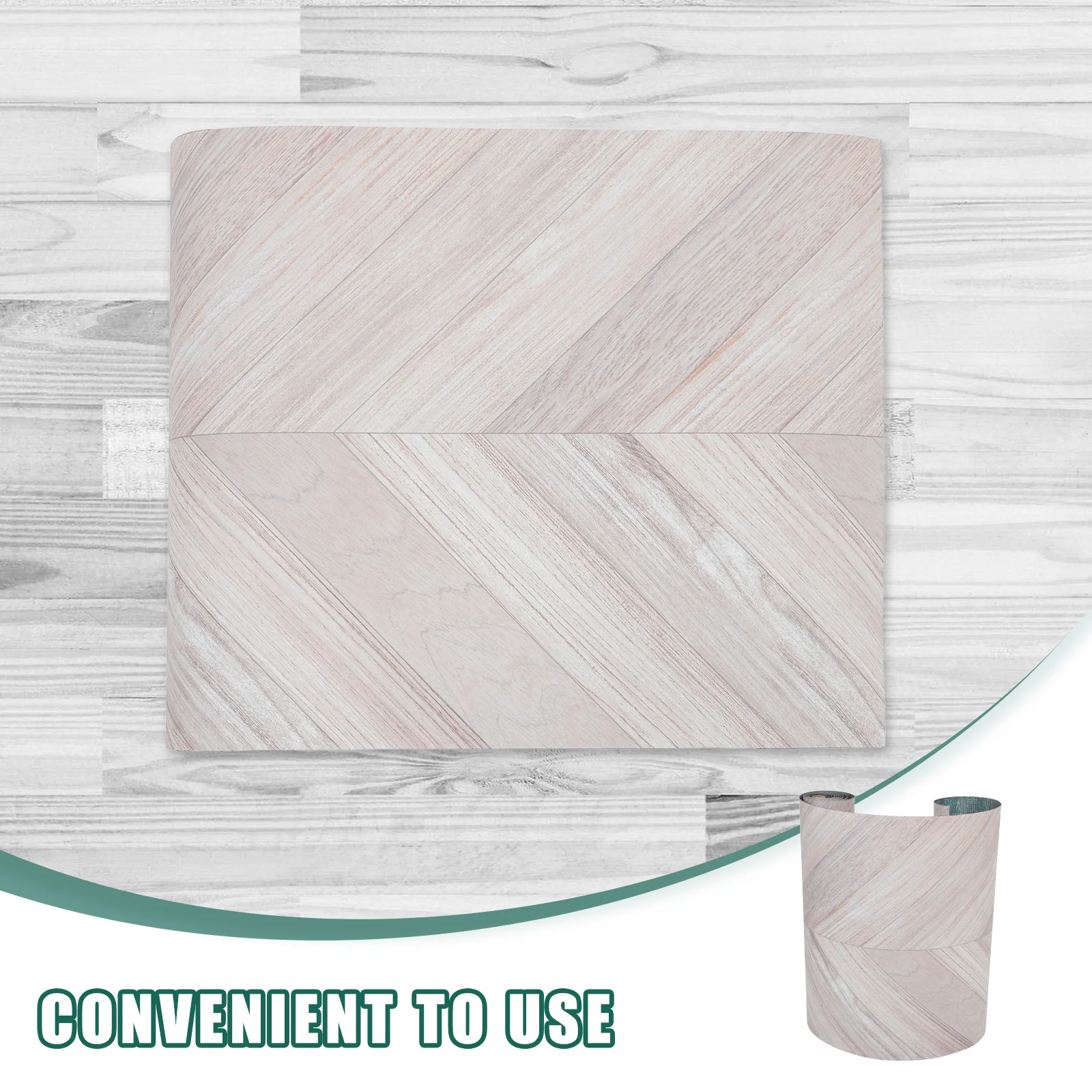 Виниловая напольная плитка с деревянным узором - Фотография_6