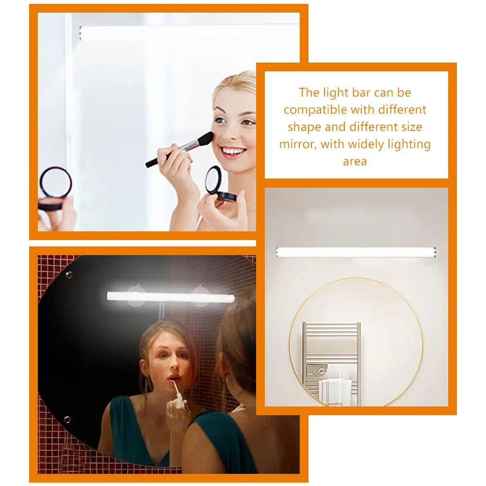 Светильник для туалетного столика в ванной комнате на присоске - Фотография_3