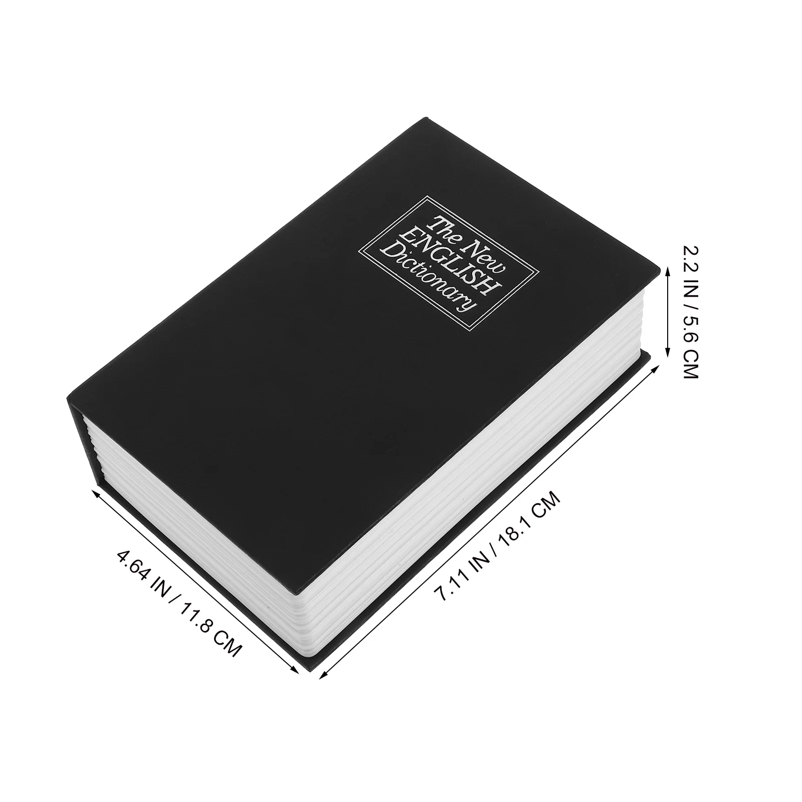 Поддельная книжная коробка с замком - Фотография_4