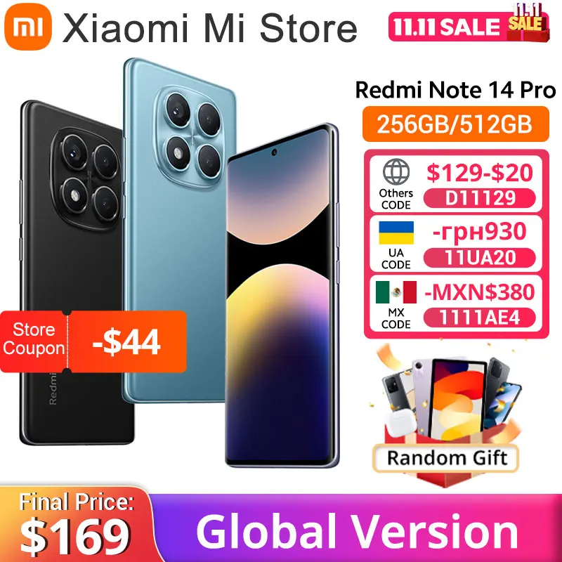 【brand+】смартфон xiaomi redmi note 14 pro