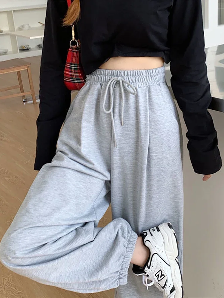 Houzhou серые спортивные штаны